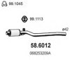 VW 068253209 Middle Silencer
